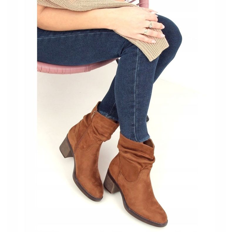 Camel 6341 Camel Stiefel mit hohen Absätzen braun 2