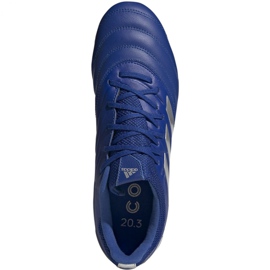 Adidas Copa 20.3 Fg M EH1500 Fußballschuhe blau, silber blau 1