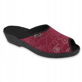 Befado Damenschuhe PU 581D195 schwarz rot mehrfarbig 1