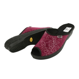 Befado Damenschuhe PU 581D195 schwarz rot mehrfarbig 4