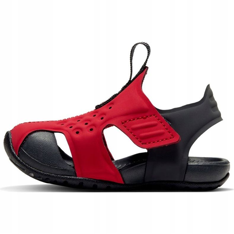Nike Sunray Protect 2 Kinder Sandalen rot 943827 603 schwarz 1