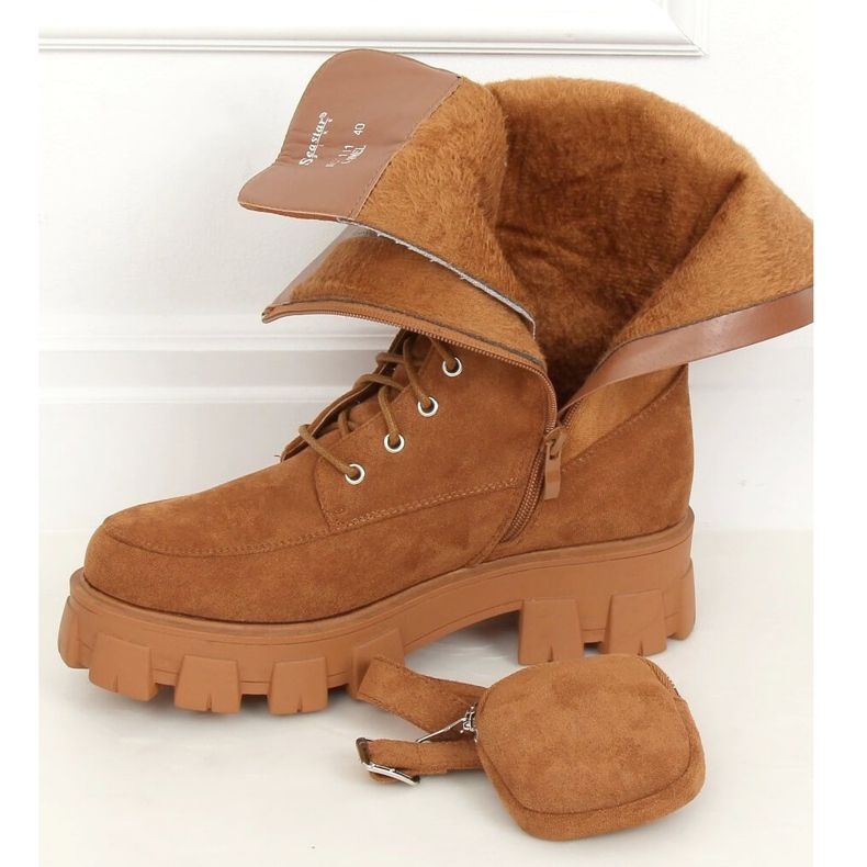 Camel NC1111 Kamelstiefel mit Geldbörse braun mehrfarbig 1