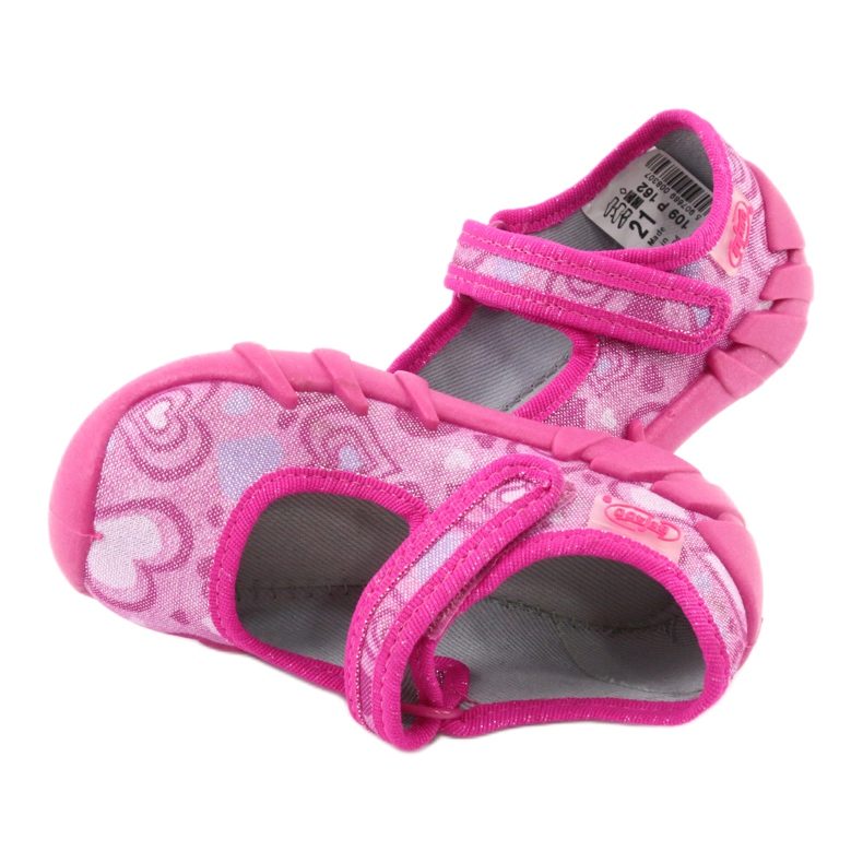 Befado Kinderschuhe 109P162 rosa silber- 5