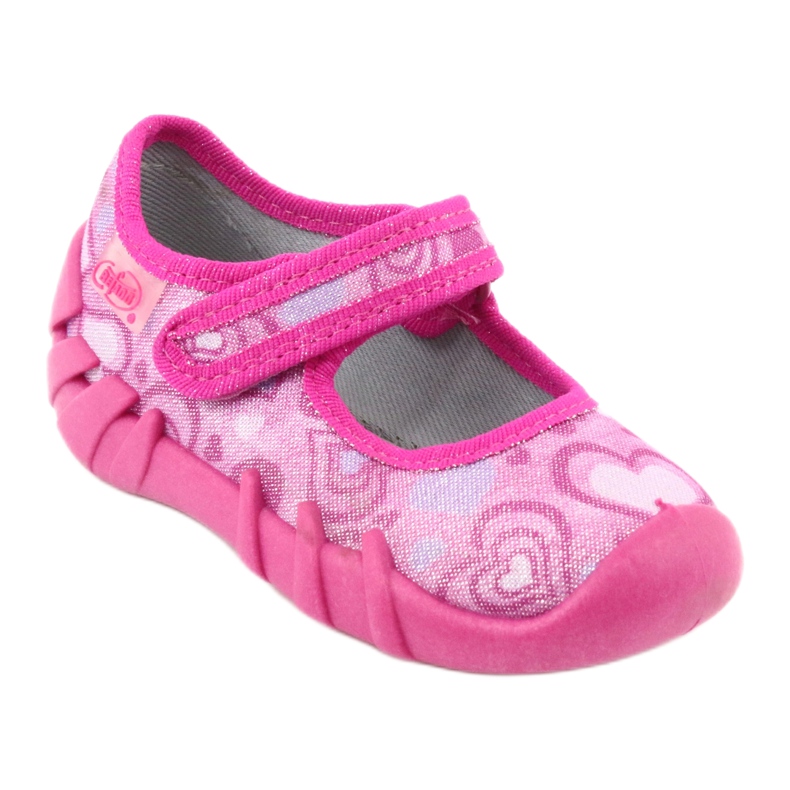 Befado Kinderschuhe 109P162 rosa silber- 1