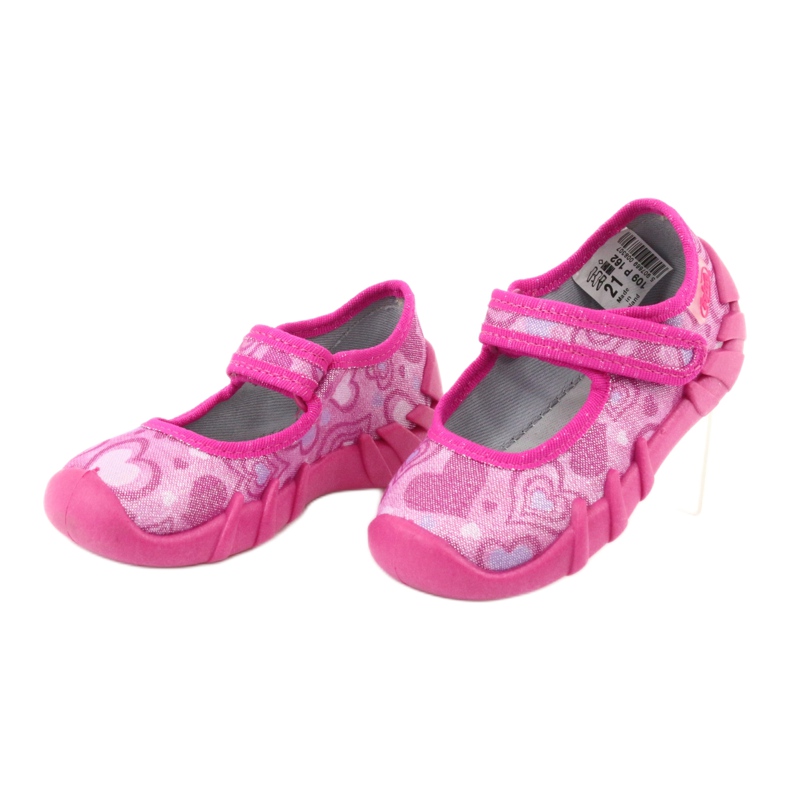 Befado Kinderschuhe 109P162 rosa silber- 3