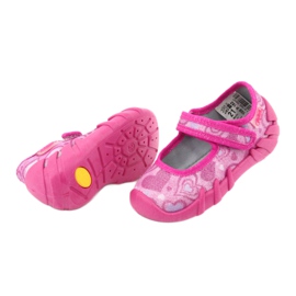Befado Kinderschuhe 109P162 rosa silber- 4