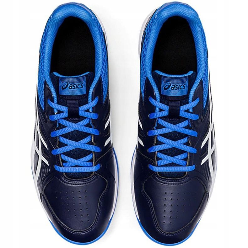 Herrenschuh Asics Court Slide Clay marineblau-blau 1041A036 408 navy blau mehrfarbig 1