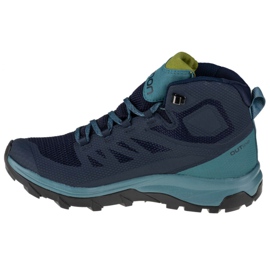 Salomon Outline Mid Gtx W 404846 navy blau 1