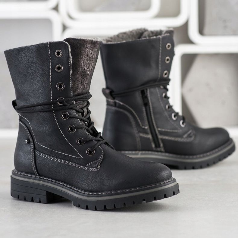 Super Mode Hohe Trapper schwarz 2 Super Mode Hohe Trapper schwarz 2