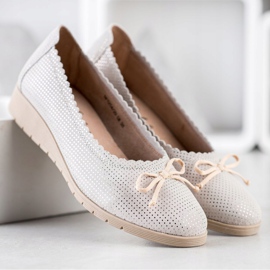 Filippo Elegante Lederballerinas mehrfarbig 2