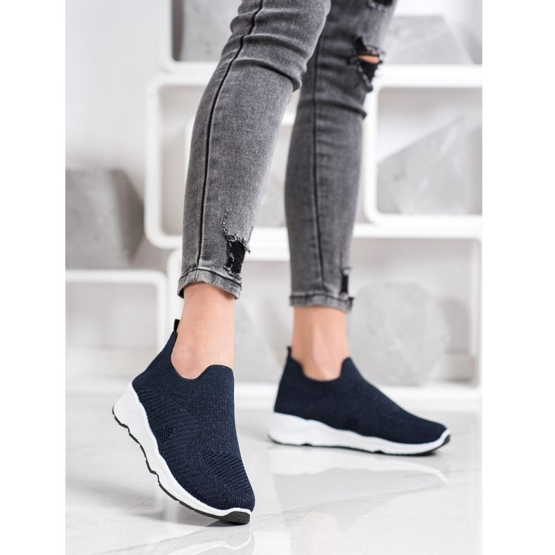 Goodin Slip-on-Sneakers navy blau 2