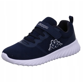 Kappa Ces K Kinderschuhe marineblau und weiß 260798K 6710 1