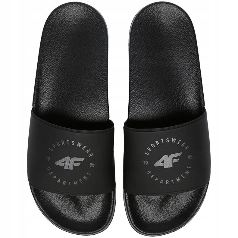 Herren Hausschuhe 4F schwarz NOSD4 KLM202 21S 1