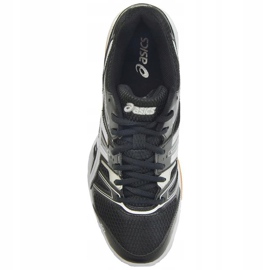 Asics Gel Rocket B455N-9001 Damen Volleyballschuhe schwarz 1