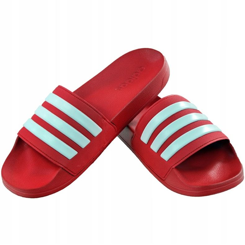 Adidas Adilette Shower rot AQ1705 Herren Hausschuhe weiß 1