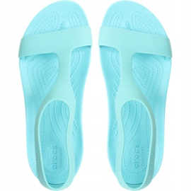 Crocs Damen Sandalen Serena Sandal W mint 205469 40M grün 1