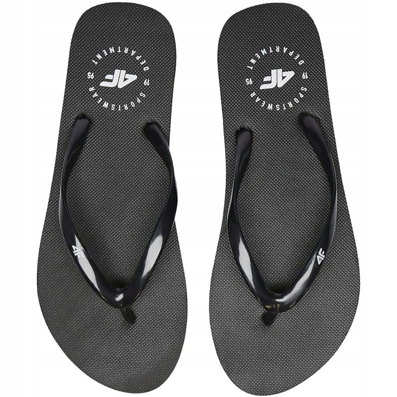 Damenhausschuhe 4F schwarz H4L20 KLD005 21S 2