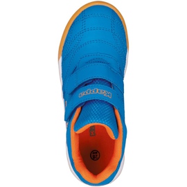 Kappa Kickoff K Kinderschuh blau-orange 260509K 6044 1