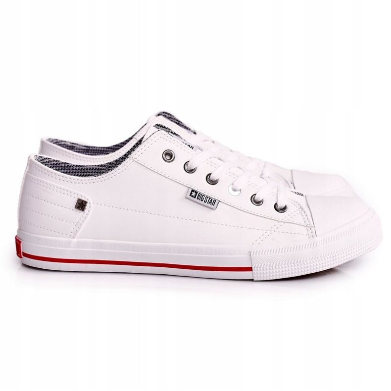 Herren Leder Sneaker Big Star DD174260 Weiß 1