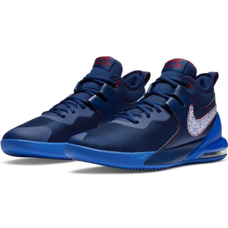 Nike Air Max Impact M CI1396 400 Basketballschuh rot, marine, blau navy blau 2