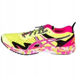 Asics Gel-Noosa Tri 12 W 1012A578-751 schwarz rosa gelb 1