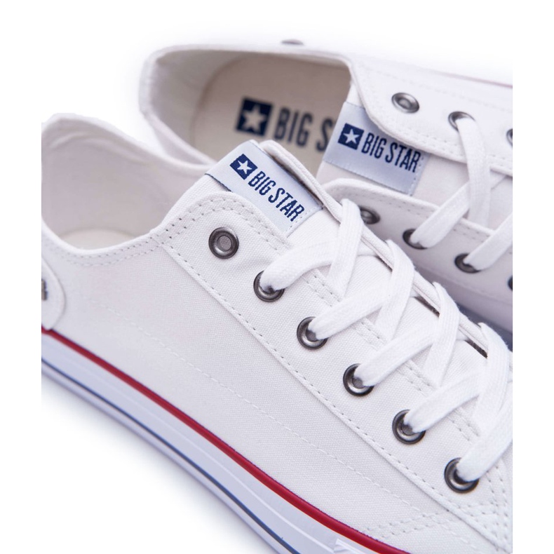 Big Star Classic Tie Sneakers weiß DD174271 2