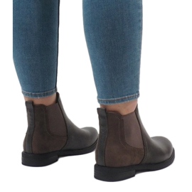 Graue isolierte Stiefel 6591 1