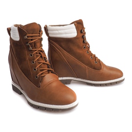 Isolierte Holzkeile CN865 Camel braun 1