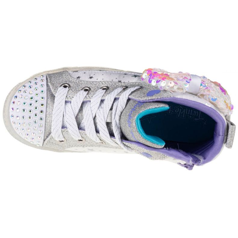 Skechers Shuffle Brights 2.0 Jr 314015L-WSL grau mehrfarbig 2