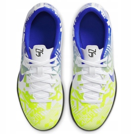 Nike Mercurial Vapor 13 Club Njr Ic Junior CV9352 104 Fußballschuhe weiß blau mehrfarbig 1