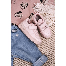 Apawwa Kinder Sportschuhe mit Klettverschluss Pink Airy rosa 1