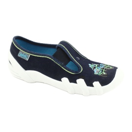 Befado Kinderschuhe 290X214 marineblau grün 2