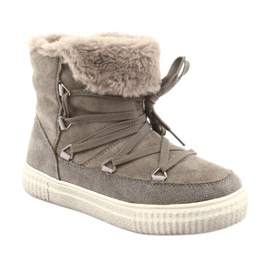American Club Eskimo Taupe Stiefel beige 4