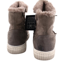 American Club Eskimo Taupe Stiefel beige 2