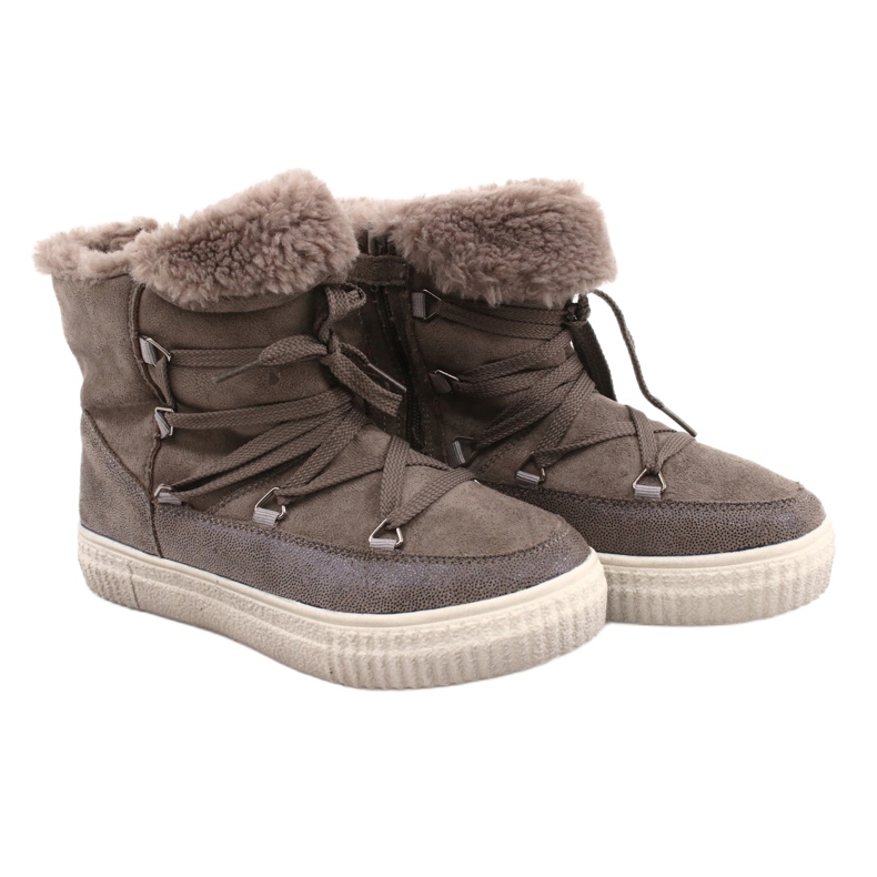 American Club Eskimo Taupe Stiefel beige 3