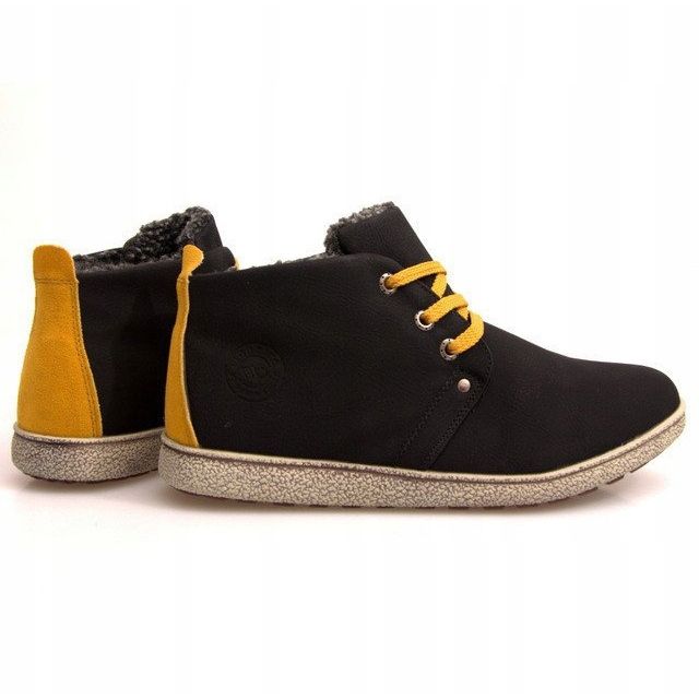 Hochisolierte Sneaker 3021 Schwarz 2