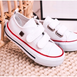 Kinder-Sneaker mit Klettverschluss Big Star HH374095 Weiß 1