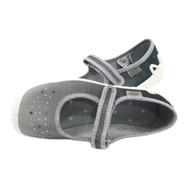 Befado Kinderschuhe 114Y315 silber- grau 5