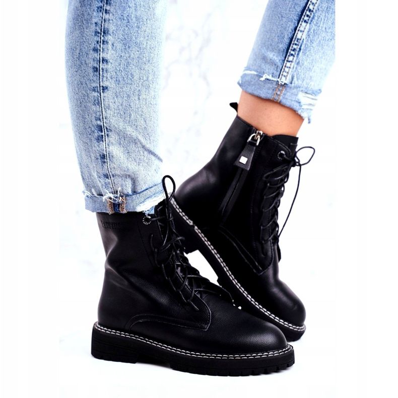 Damenstiefel Big Star Schwarz GG274596 1