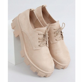 Loafer mit hohen Sohlen NC1120 Beige 1