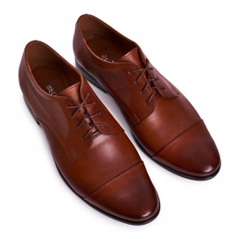 Bednarek Polish Shoes Herren-Hausschuhe aus braunem Leder von Bednarek 2