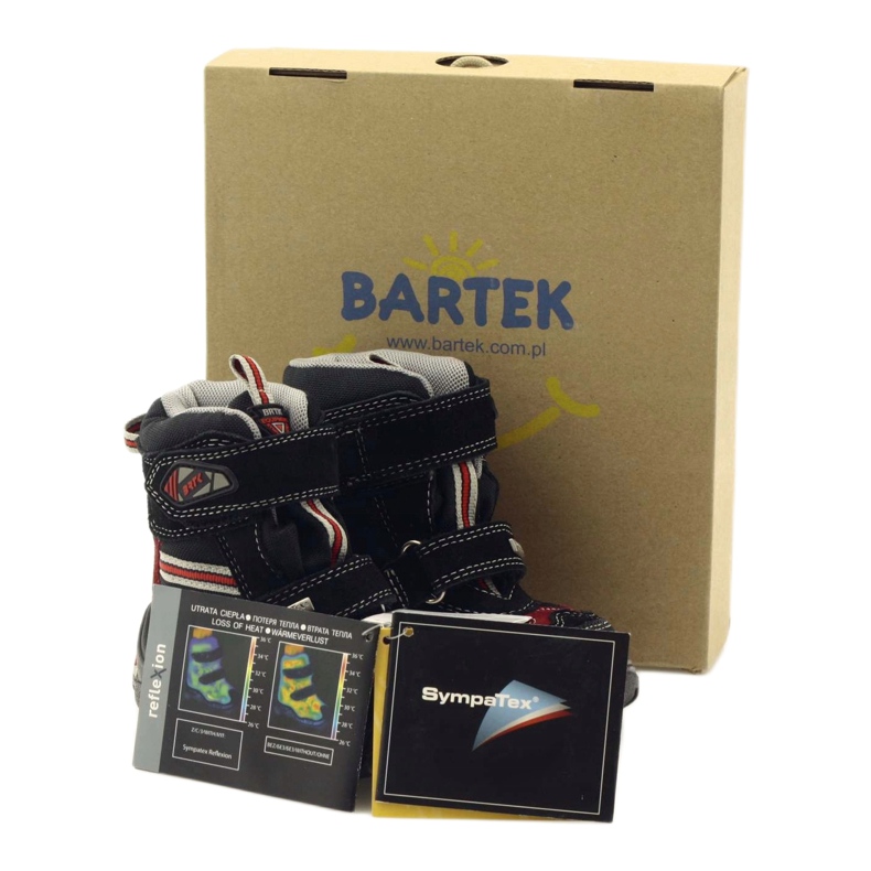 Bücher mit einer Membran 11931 Black/Red Bartek schwarz 4