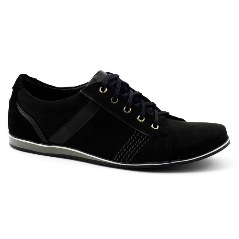 KOMODO Herrenschuhe 854 Schwarz 1