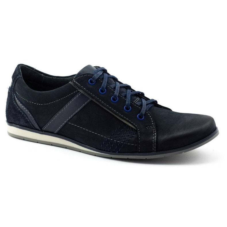 KOMODO Herrenschuhe 854 Granat navy blau 1