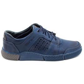 Polbut Openwork Herrenschuhe J70 Marineblau 1