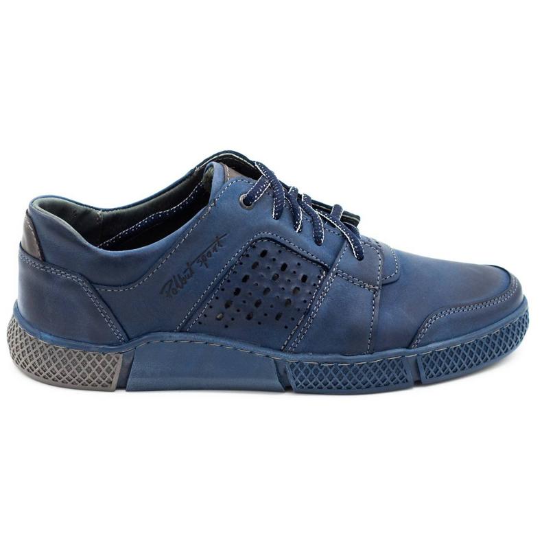Polbut Openwork Herrenschuhe J70 Marineblau 1