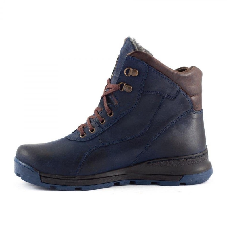Polbut Herren Winterschuhe J63s marineblau navy blau 1
