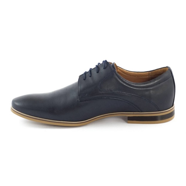 Herren formelle Schuhe 579 marineblau navy blau 1