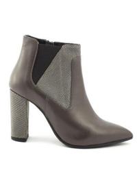 Damenstiefel Lizard 04429 braun marineblau 1