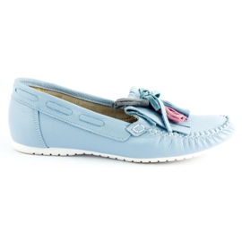 Lewski Damenhalbschuhe 2673 blau 1